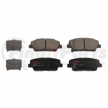 TPC1439 by TRW - Disc Brake Pad Set