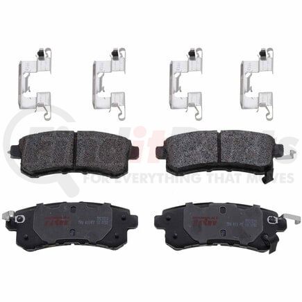 TPC1510 by TRW - Disc Brake Pad Set