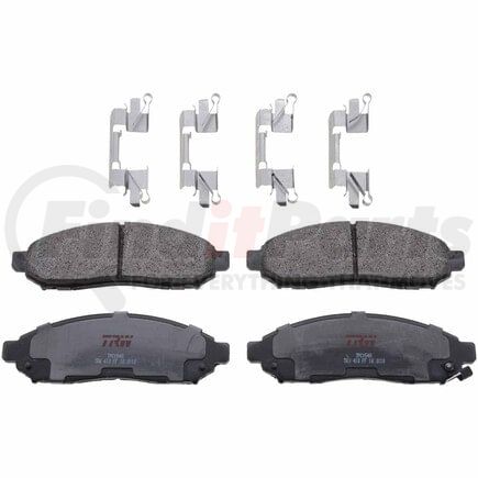 TRW TPC1548 Disc Brake Pad Set Disc Brake Pad Set