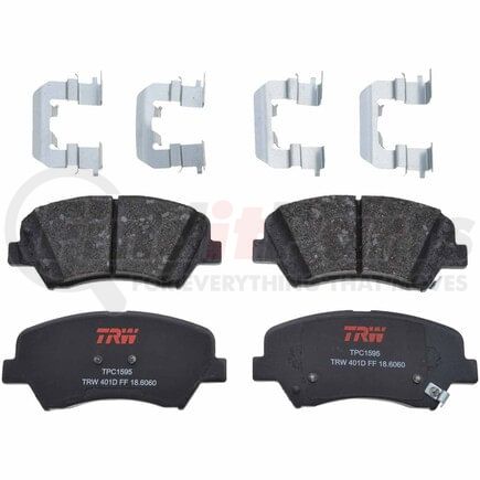 TPC1595 by TRW - Disc Brake Pad Set