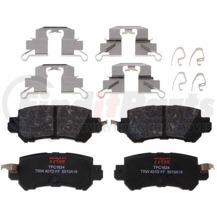 TPC1624 by TRW - Disc Brake Pad Set