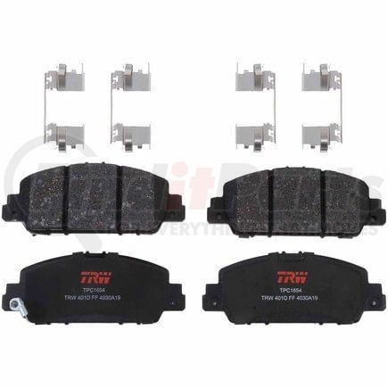 TPC1654 by TRW - Disc Brake Pad Set