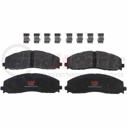 TPC1680 by TRW - Disc Brake Pad Set