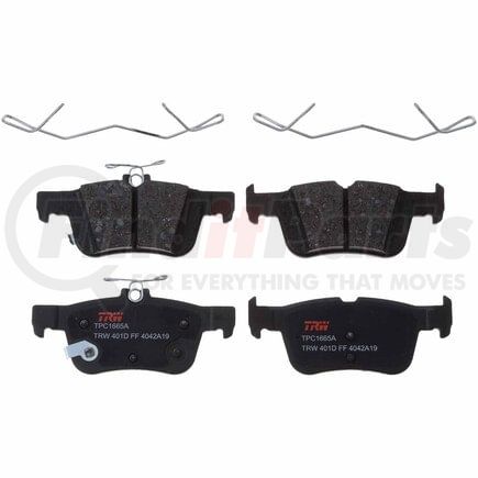 TPC1665A by TRW - Disc Brake Pad Set