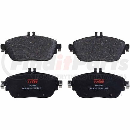 TPC1694 by TRW - Disc Brake Pad Set