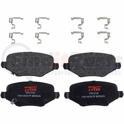 TPC1719 by TRW - Disc Brake Pad Set