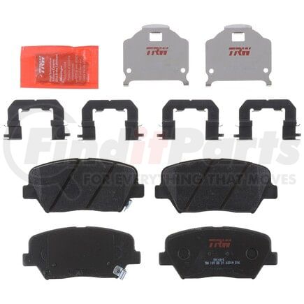 TPC1815 by TRW - Disc Brake Pad Set