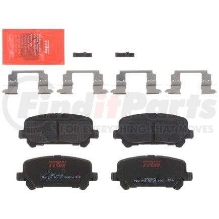 TPC1806 by TRW - Disc Brake Pad Set