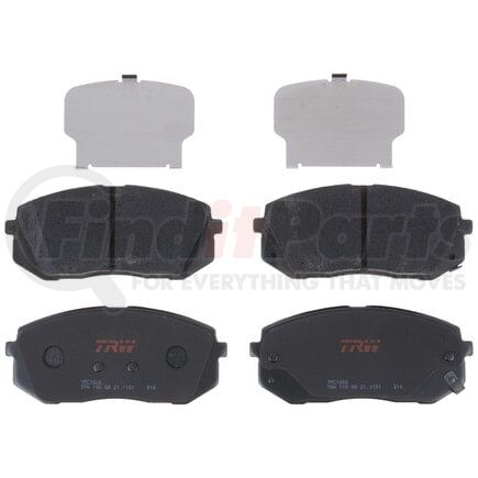 TPC1826 by TRW - Disc Brake Pad Set