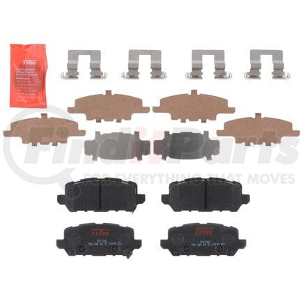 TRW TPC1841 Disc Brake Pad Set Disc Brake Pad Set