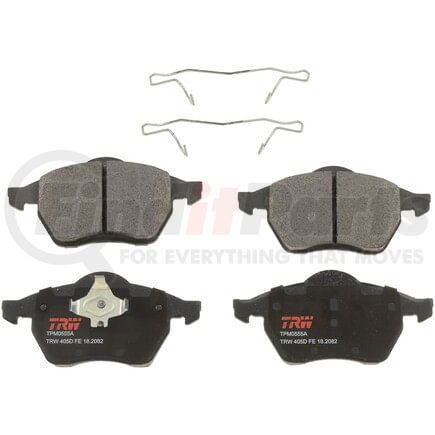 TPM0555A by TRW - Disc Brake Pad Set