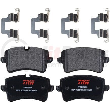 TPM1547A by TRW - Disc Brake Pad Set
