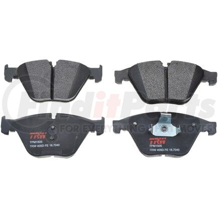 TPM1505 by TRW - Disc Brake Pad Set