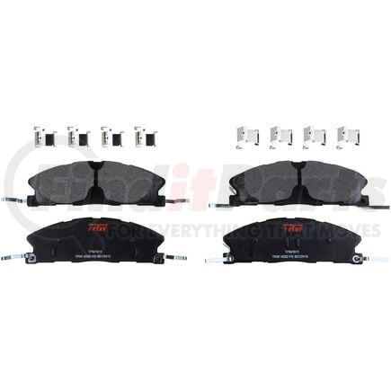 TPM1611 by TRW - Disc Brake Pad Set