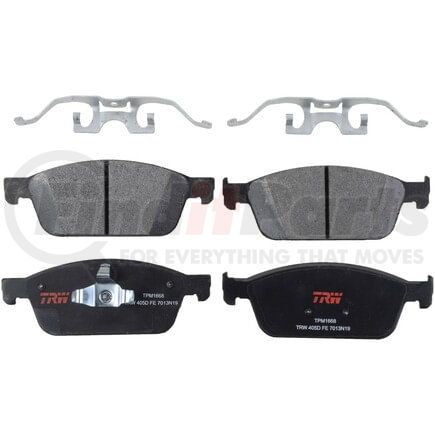 TPM1668 by TRW - Disc Brake Pad Set