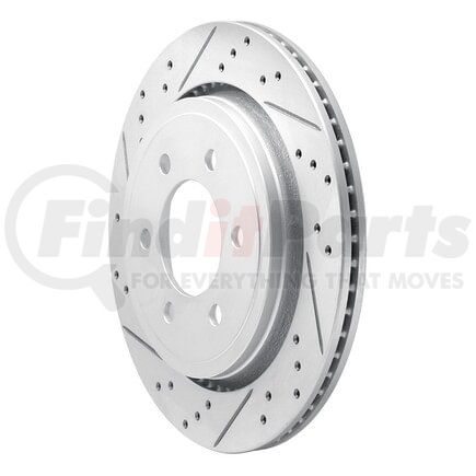 830-54231L by DYNAMIC FRICTION COMPANY - Geoperformance Rotor - Drilled and Slotted