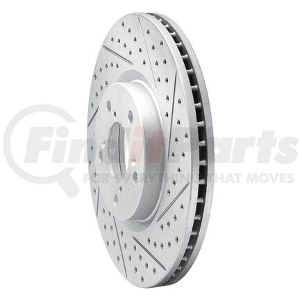 830-59053R by DYNAMIC FRICTION COMPANY - Geoperformance Rotor - Drilled and Slotted