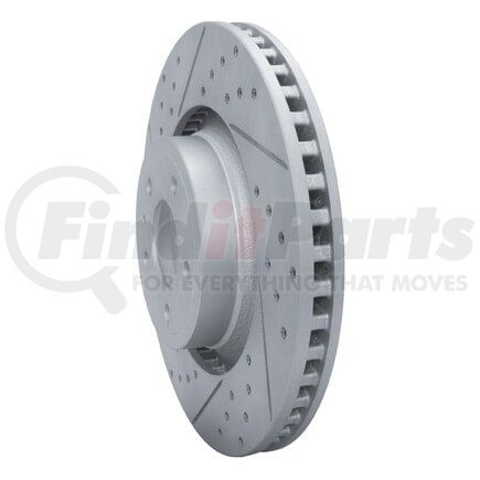 830-54078L by DYNAMIC FRICTION COMPANY - Geoperformance Rotor - Drilled and Slotted