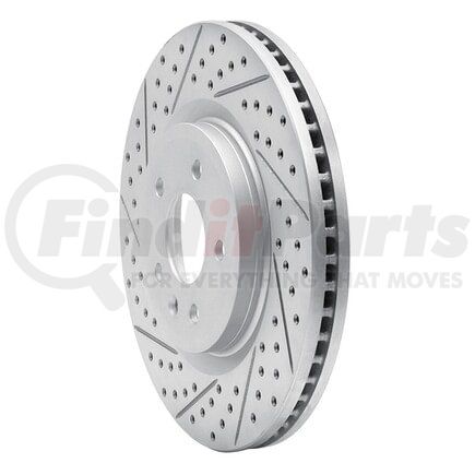 830-54094L by DYNAMIC FRICTION COMPANY - Geoperformance Rotor - Drilled and Slotted