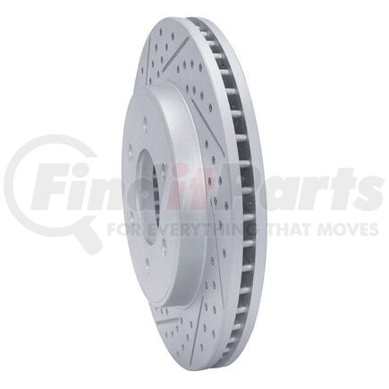 830-54186L by DYNAMIC FRICTION COMPANY - Geoperformance Rotor - Drilled and Slotted