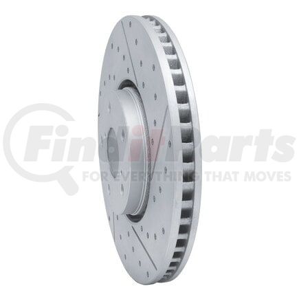 830-75012D by DYNAMIC FRICTION COMPANY - Geoperformance Rotor - Drilled and Slotted