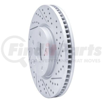 830-75013D by DYNAMIC FRICTION COMPANY - Geoperformance Rotor - Drilled and Slotted