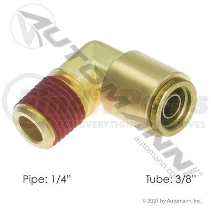 177.13B156B by AUTOMANN - BRASS PLC MALE ELBOW 3/8-1/4IN