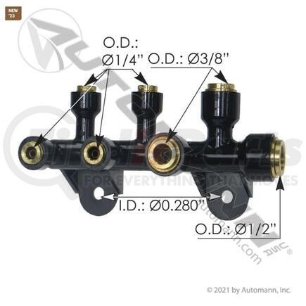 170.1028 by AUTOMANN - AIR MANIFOLD IHC