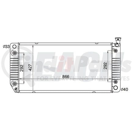 41-1694 by REACH COOLING - Radiator