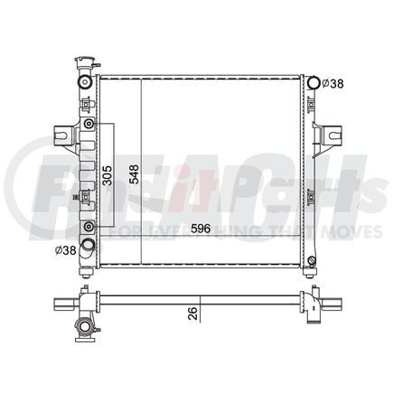 41-2262 by REACH COOLING - Radiator