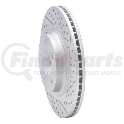 830-67049R by DYNAMIC FRICTION COMPANY - Geoperformance Rotor - Drilled and Slotted