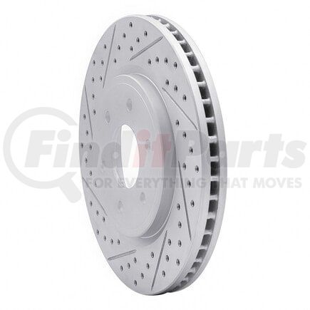 830-67092L by DYNAMIC FRICTION COMPANY - Geoperformance Rotor - Drilled and Slotted