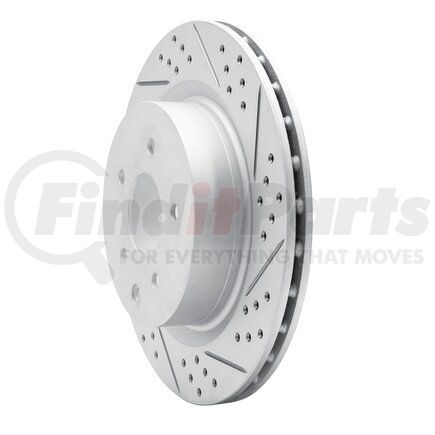 830-68009R by DYNAMIC FRICTION COMPANY - Geoperformance Rotor - Drilled and Slotted