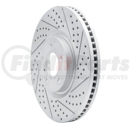 830-68011R by DYNAMIC FRICTION COMPANY - Geoperformance Rotor - Drilled and Slotted