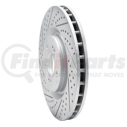 830-72043L by DYNAMIC FRICTION COMPANY - Geoperformance Rotor - Drilled and Slotted