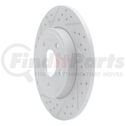 830-73037L by DYNAMIC FRICTION COMPANY - Geoperformance Rotor - Drilled and Slotted