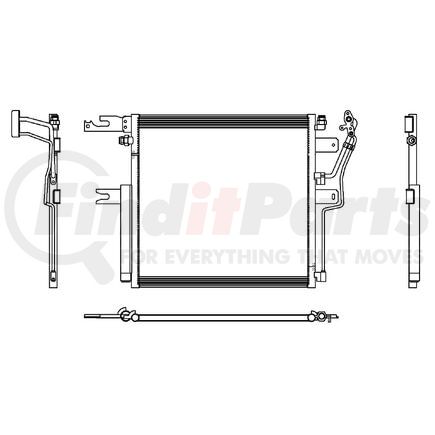 31-3886 by REACH COOLING - A/C Condenser