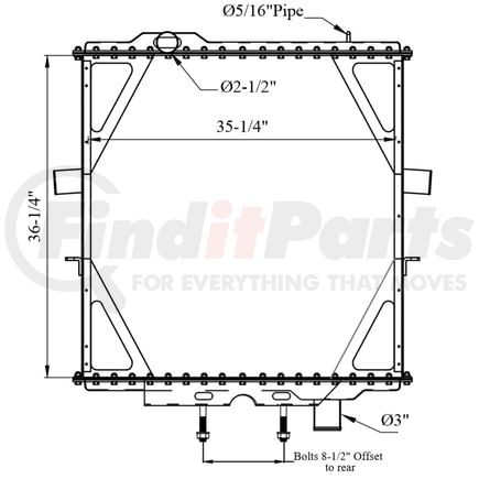 42-10336 by REACH COOLING - Radiator