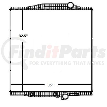 42-10397 by REACH COOLING - 2007 Mack CXP Vision