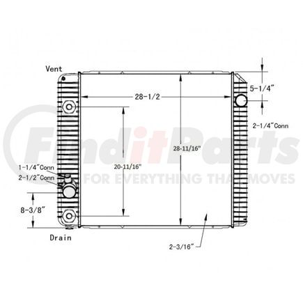 42-10414 by REACH COOLING - Radiator