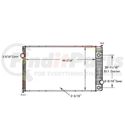 42-10413 by REACH COOLING - INTERNATIONAL 7400-7500 SERES 9000-9100-9200-9300 SERIES 06-12