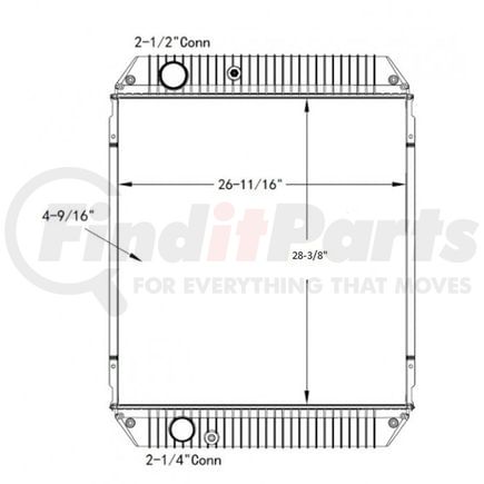 42-10453 by REACH COOLING - GILLIG BUS 08-12