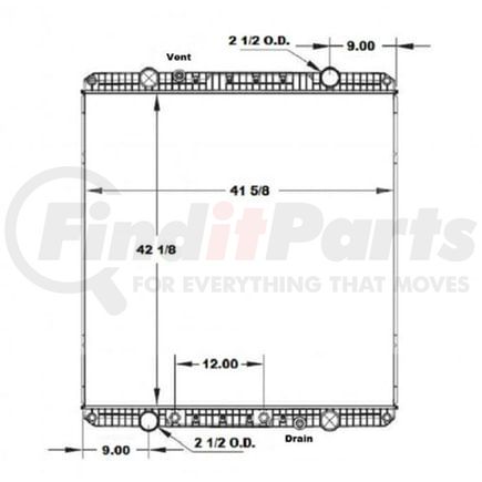 42-10480 by REACH COOLING - Western Star 4900EX 08-10