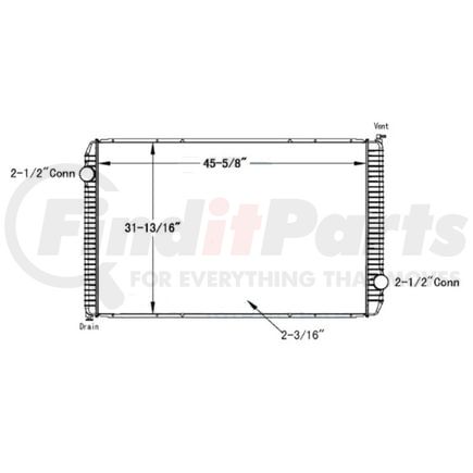 42-10488 by REACH COOLING - INTERNATIONAL2010 - 2011 WorkStar 7300-7700 Series