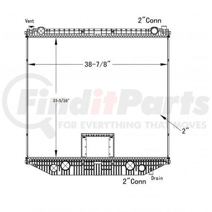 42-10538 by REACH COOLING - FREIGHTLINER-STERLING LT7500-LT8500-M2 08-12.