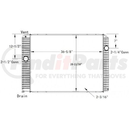 42-10558 by REACH COOLING - INTERNATIONAL DURASTAR 4300 SERIES-WORKSTAR 7300 SERIES 12-13