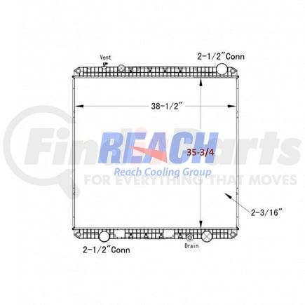 42-10647 by REACH COOLING - Radiator