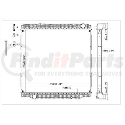 42-10742 by REACH COOLING - Radiator