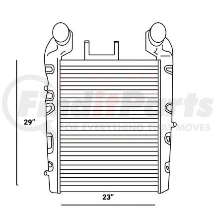 61-1349 by REACH COOLING - Charge Air Cooler