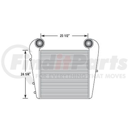 61-1350 by REACH COOLING - Charge Air Cooler